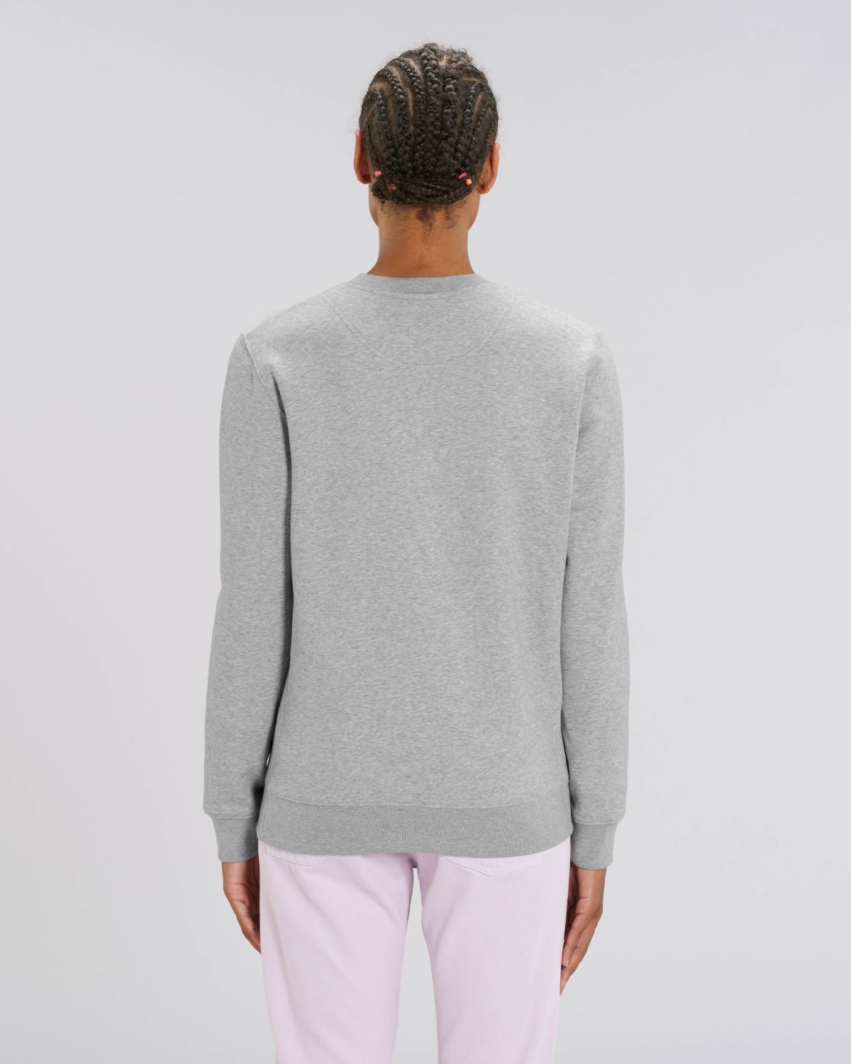 Stanley/Stella's - Changer Jumper - Heather Grey Stanley/Stella's - Changer Jumper - Heather Grey