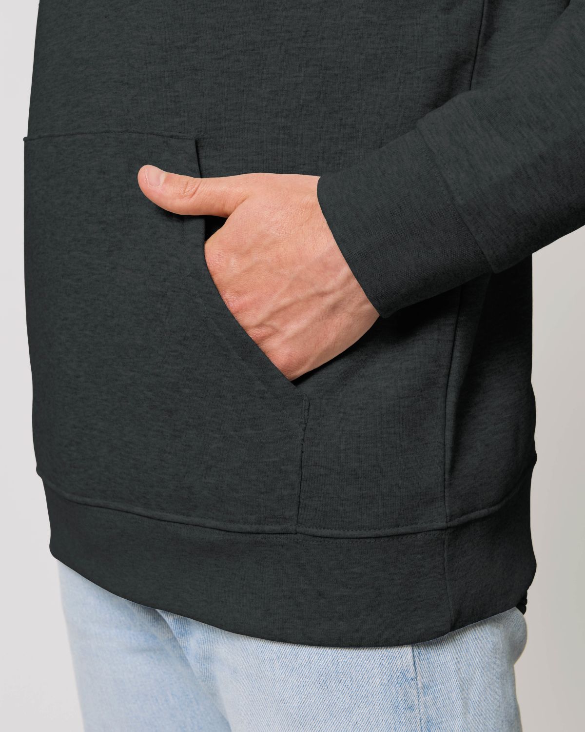 Stanley/Stella's - Cruiser Hoodie - Dark Heather Grey Stanley/Stella's - Cruiser Hoodie - Dark Heather Grey