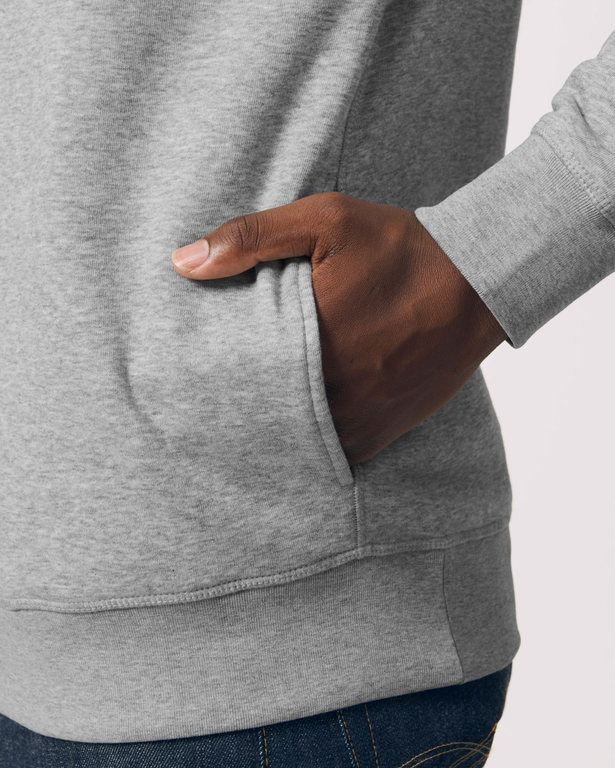Stanley/Stella's - Sider Hoodie - Heather Grey Stanley/Stella's - Sider Hoodie - Heather Grey
