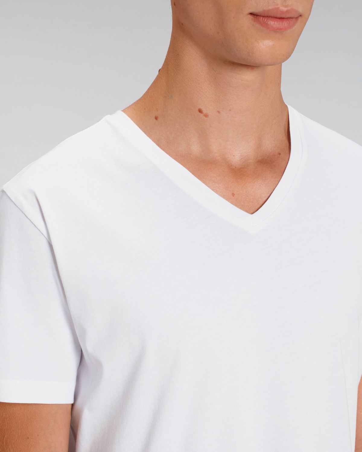Stanley/Stella's - Presenter Tshirt V-neck - White Stanley/Stella's - Presenter Tshirt V-neck - White