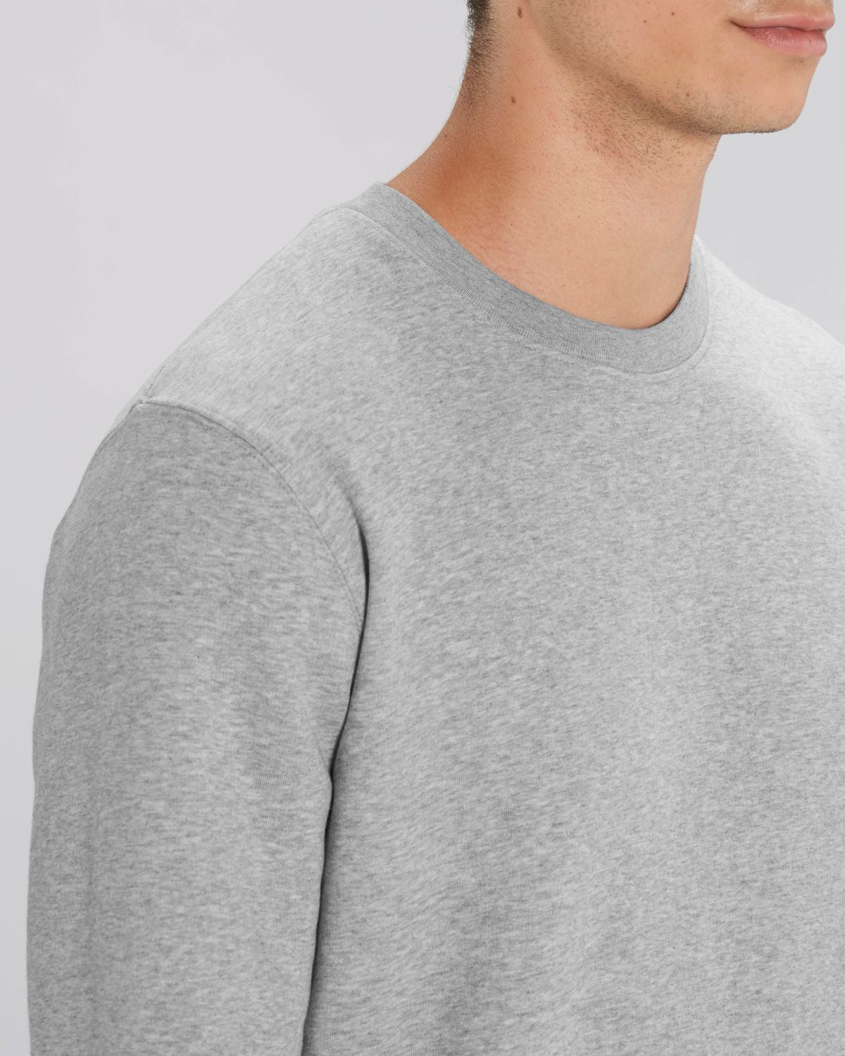 Stanley/Stella's - Changer Jumper - Heather Grey Stanley/Stella's - Changer Jumper - Heather Grey