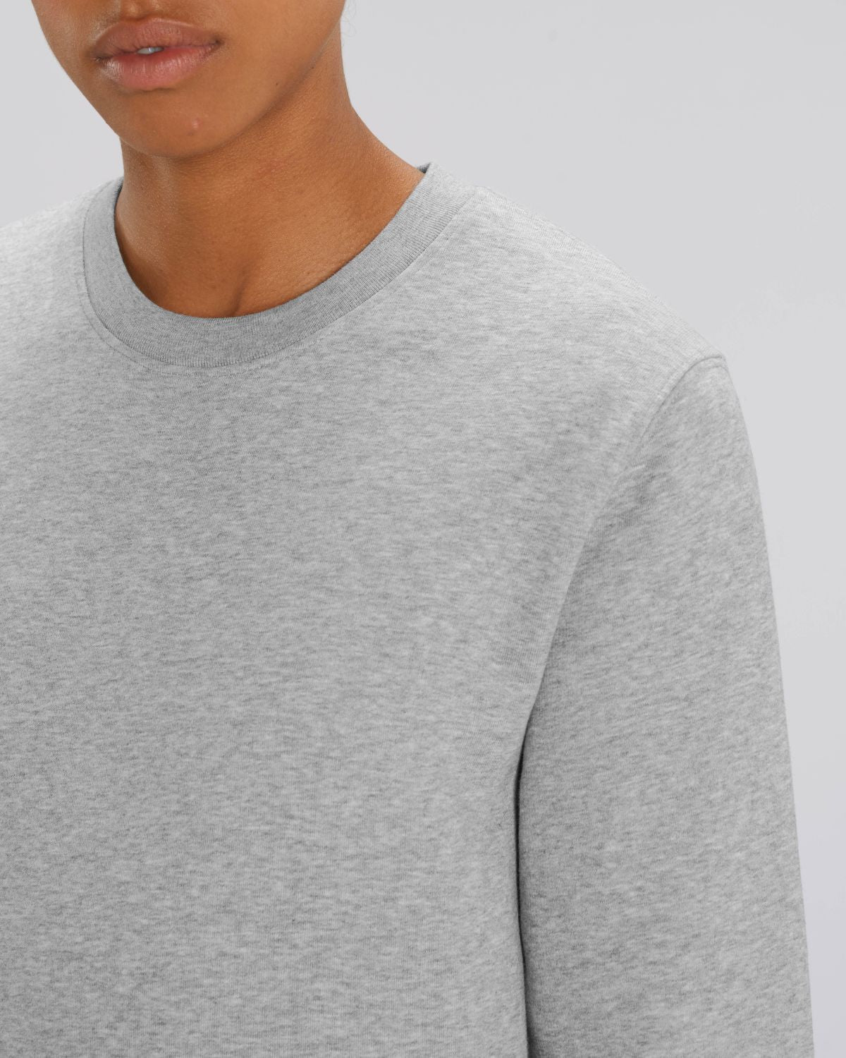 Stanley/Stella's - Changer Jumper - Heather Grey Stanley/Stella's - Changer Jumper - Heather Grey