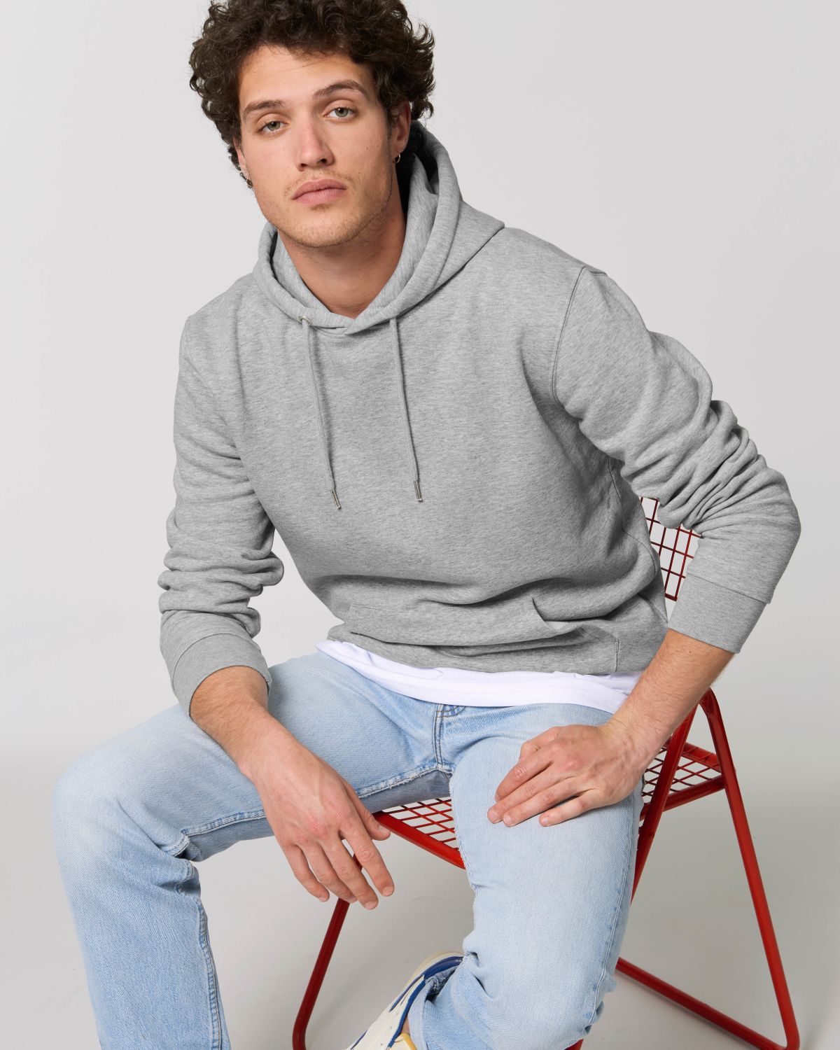 Stanley/Stella's - Cruiser Hoodie - Heather Grey Stanley/Stella's - Cruiser Hoodie - Heather Grey
