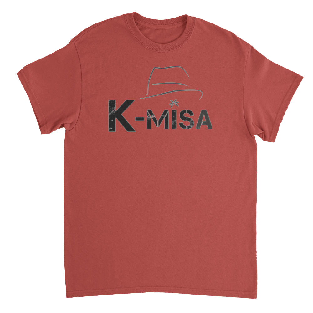 K-Misa Youth Essential Heavy Crew Neck T-shirt (5000B) - Logo Noir K-Misa Youth Essential Heavy Crew Neck T-shirt (5000B) - Logo Noir
