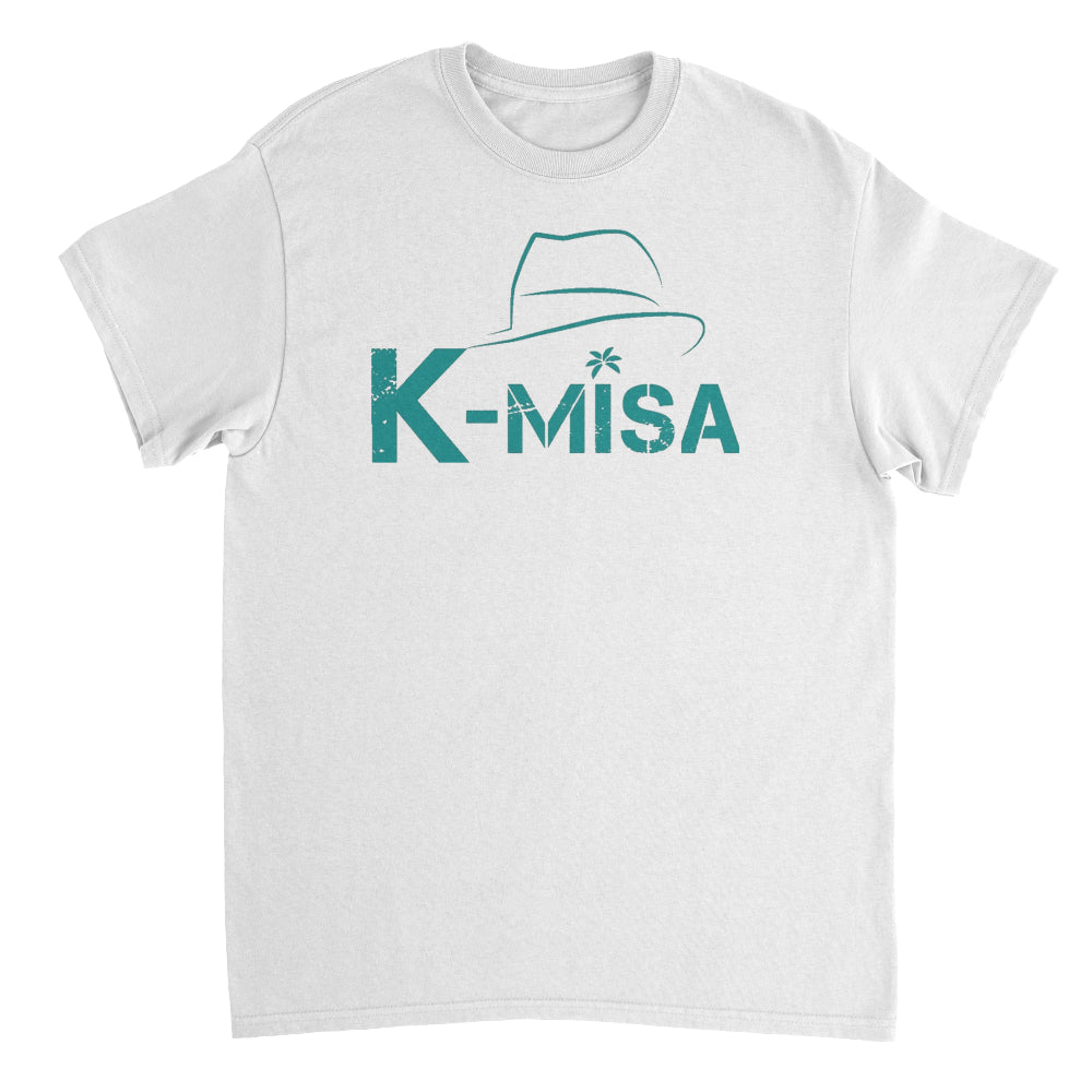 K-Misa Youth Essential Heavy Crew Neck T-shirt (5000B) - Logo Vert K-Misa Youth Essential Heavy Crew Neck T-shirt (5000B) - Logo Vert