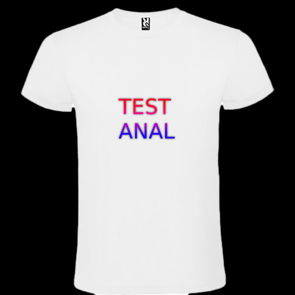 Unisex Budget Round Neck T-Shirt | Roly Atomic 150 TEST ANAL