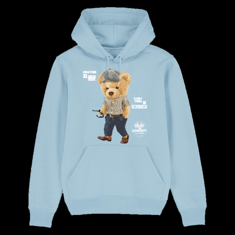 Slide Xoulture: Teddy Bear Xoulture Unisex Eco-Premium Hoodie Sweatshirt | Stanley/Stella Cruiser STSU822