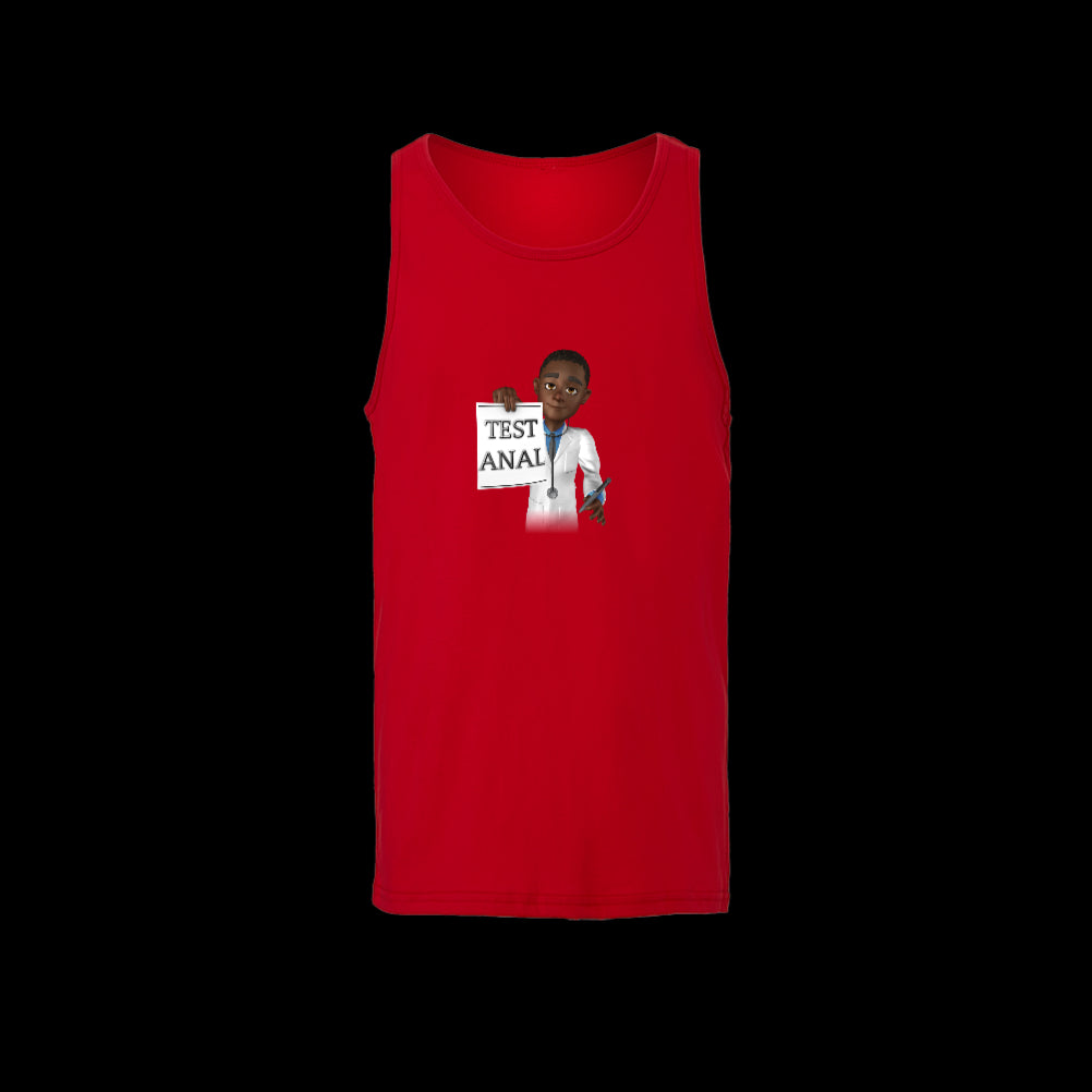 Unisex Premium Jersey Tank Top TEST ANAL