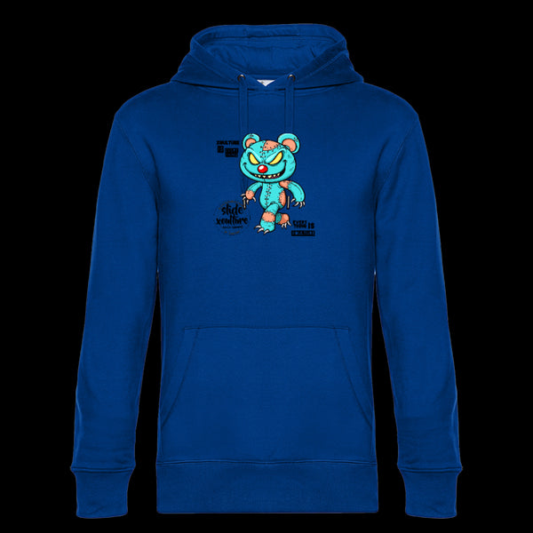 Slide Xoulture: Teddy Bear Xoulture 1. Patchwork Bear Unisex Budget Hoodie | B&C