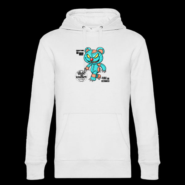 Slide Xoulture: Teddy Bear Xoulture 1. Patchwork Bear Unisex Budget Hoodie | B&C