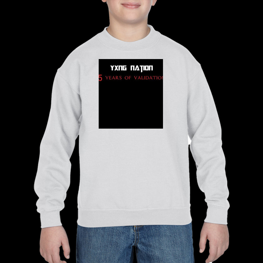 Kids' Essential Crew Neck Sweatshirt | Gildan Heavy 18000B