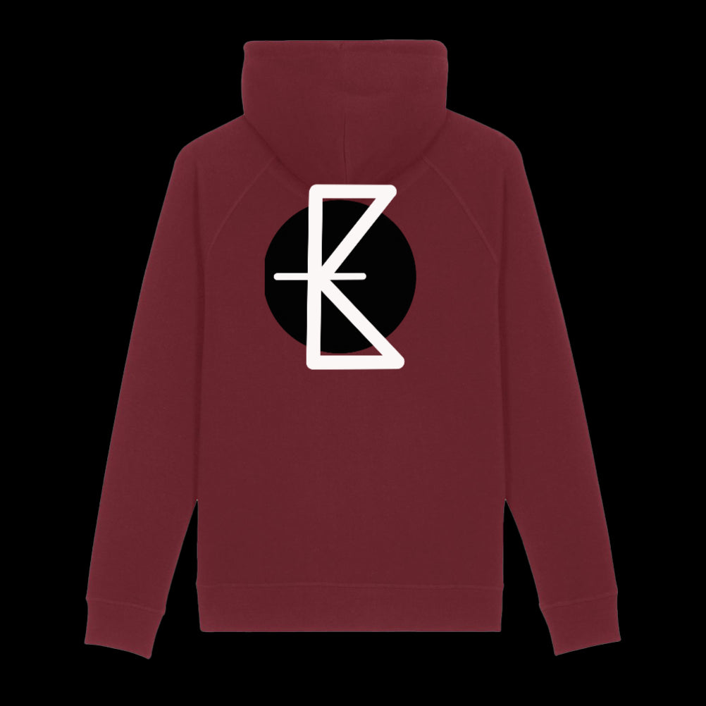 Katoff logo on back | Unisex Eco-Premium Hoodie | Sider