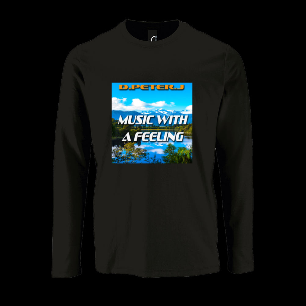 Men's Basic Long-Sleeve T-Shirt | Music With A Feeling album