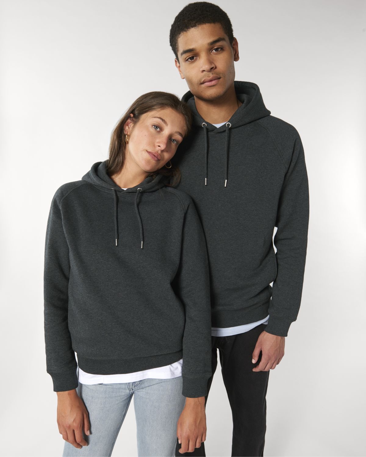 Stanley/Stella's - Sider Hoodie - Dark Heather Grey