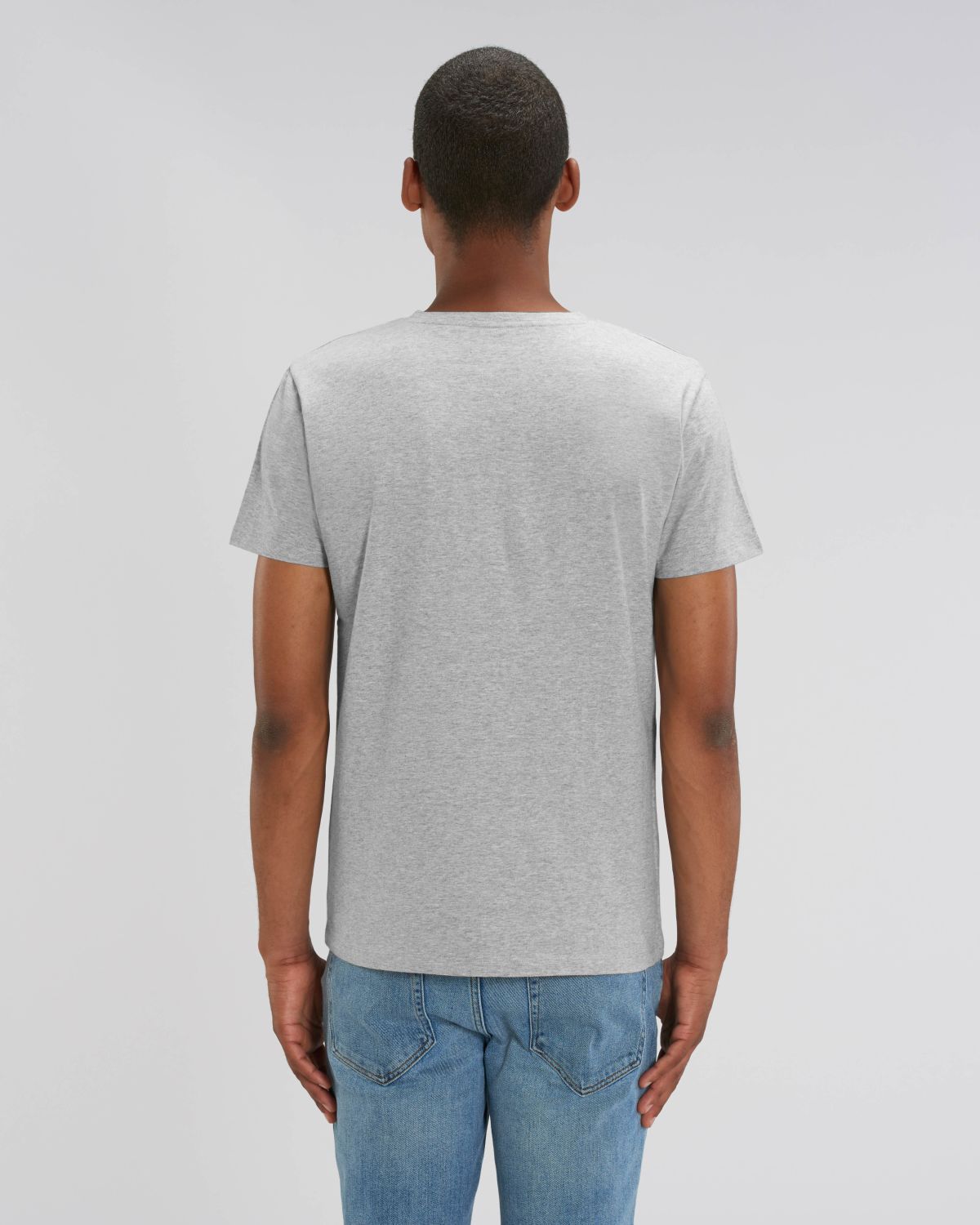 Stanley/Stella's - Presenter Tshirt V-neck - Heather Grey