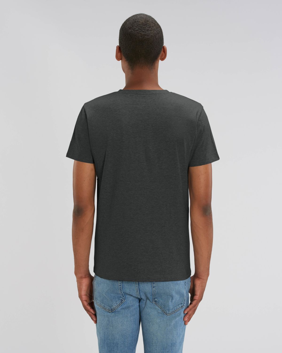 Stanley/Stella's - Presenter Tshirt V-neck - Dark Heather Grey