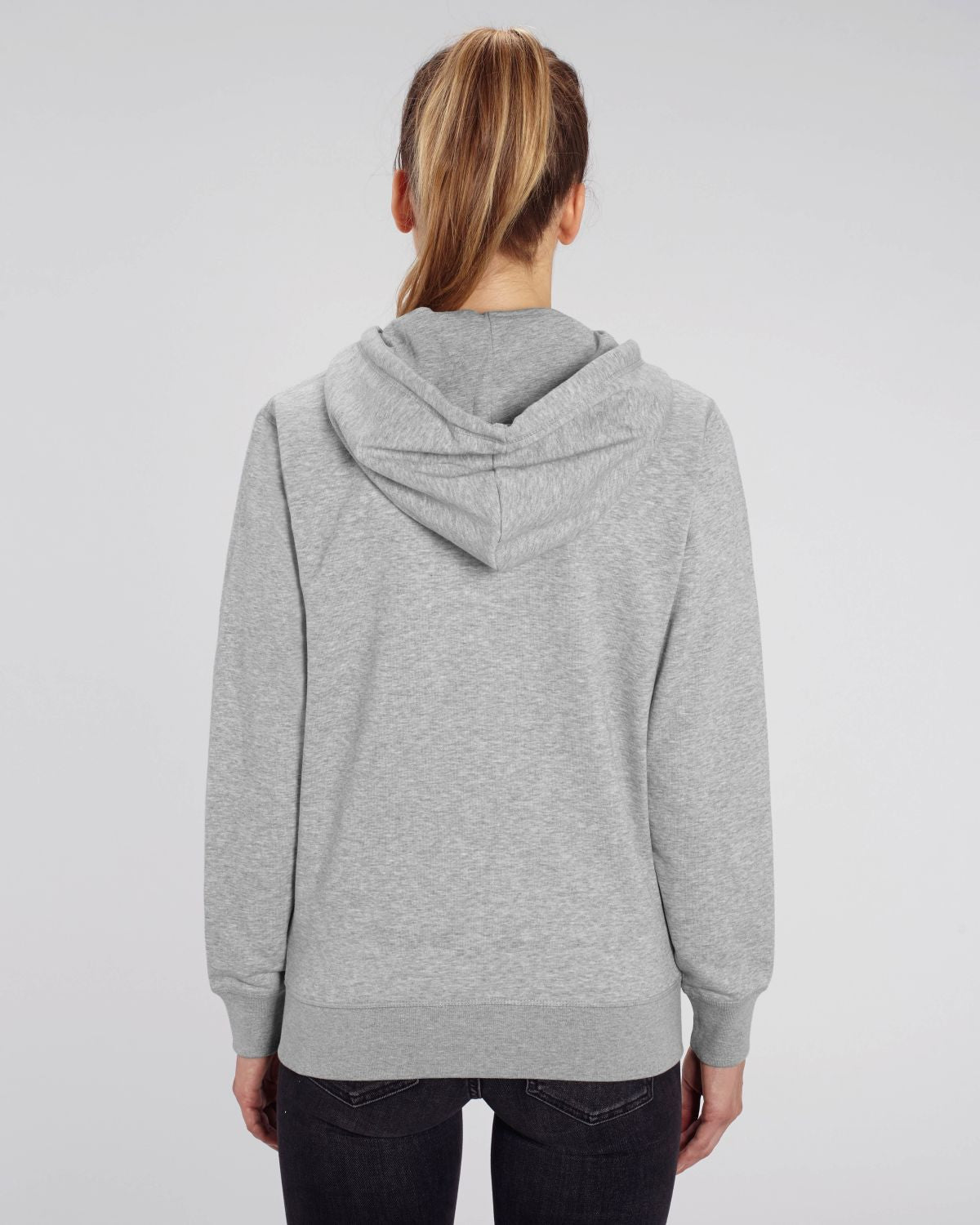 Stanley/Stella's - Connector Sweater (Zip) - Heather Grey