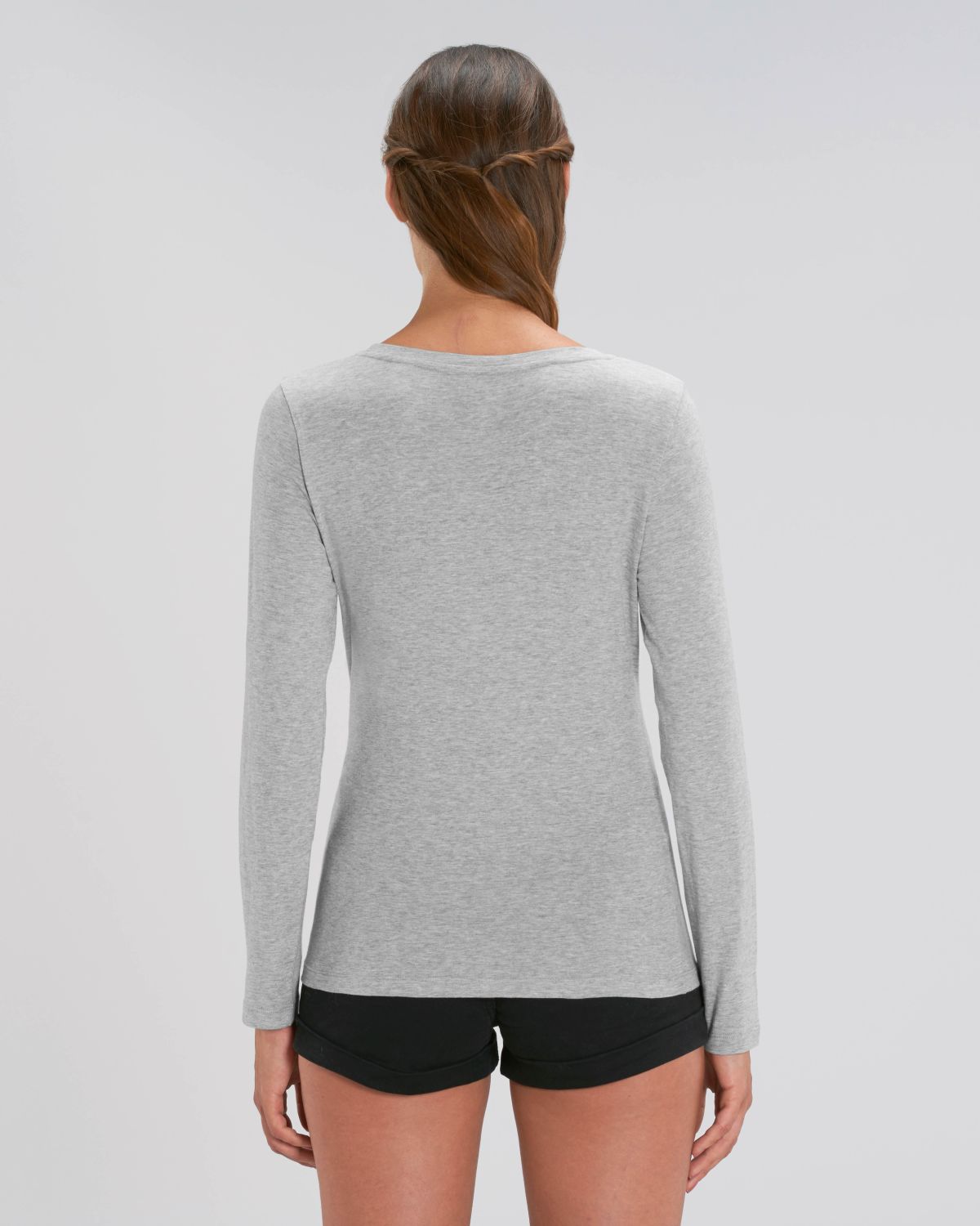 Stanley/Stella's - Stella Singer Longsleeve tshirt - Heather Grey