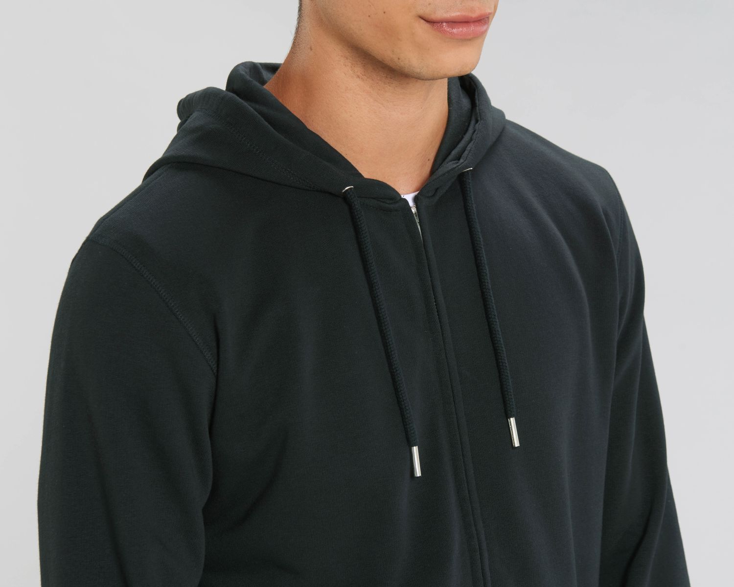 Stanley/Stella's - Connector Sweater (Zip) - Black