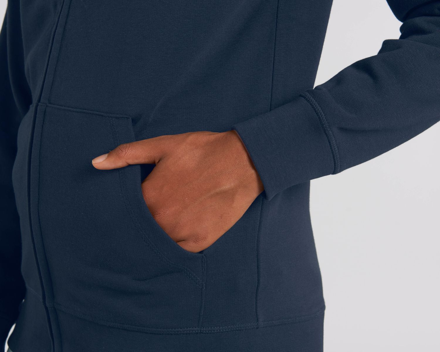 Stanley/Stella's - Connector Sweater (Zip) - French Navy
