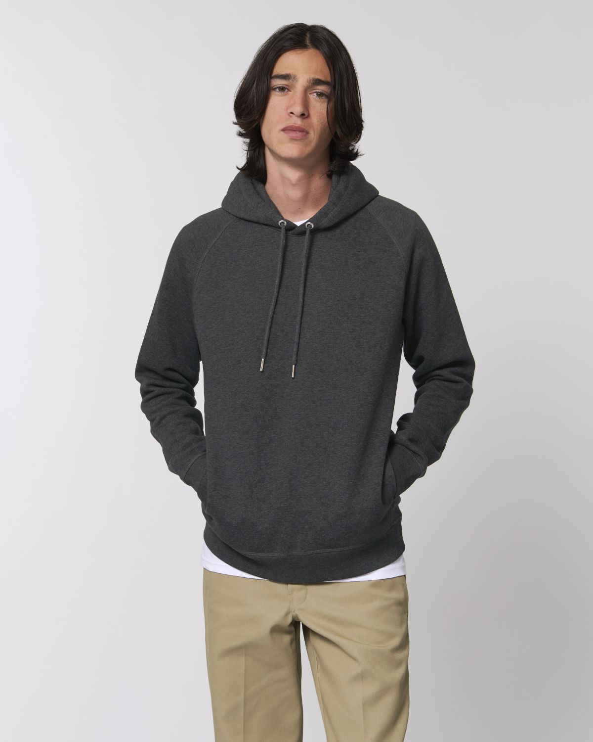 Stanley/Stella's - Sider Hoodie - Dark Heather Grey