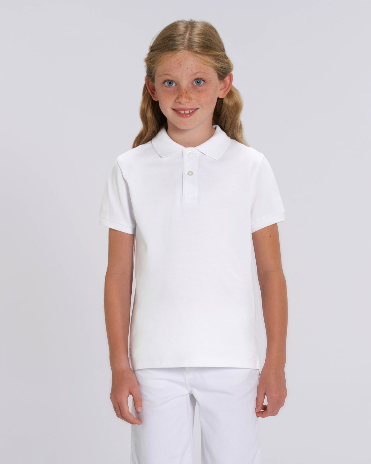 Stanley/Stella's - Mini Sprinter Kids Polo - White