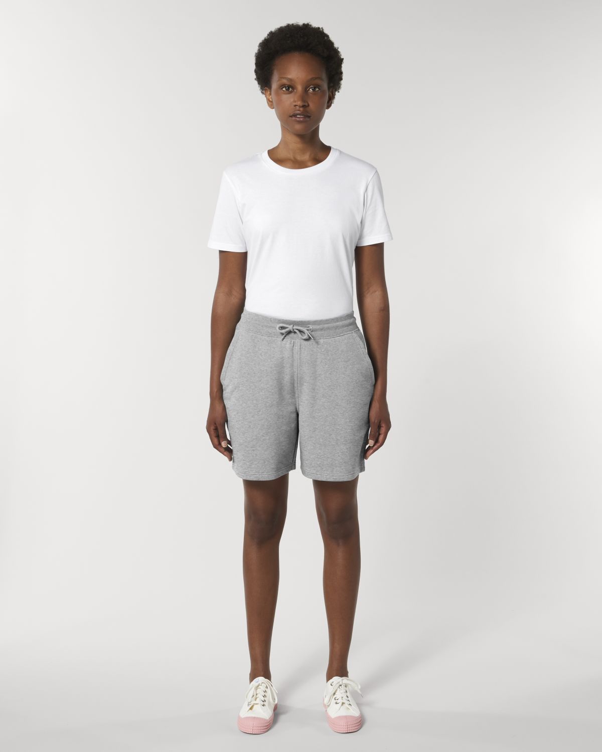 Stanley/Stella's - Trainer Jogging Shorts - Heather Grey