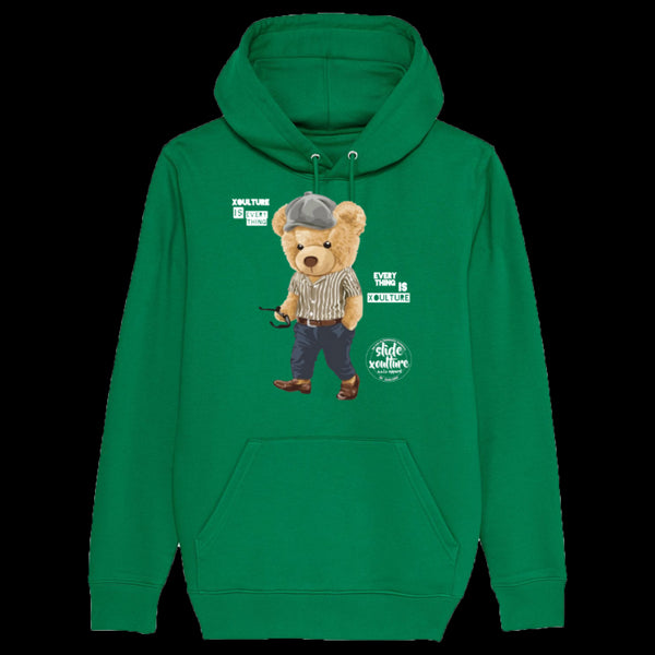 Slide Xoulture: Teddy Bear Xoulture 1, Unisex Eco-Premium Hoodie Sweatshirt | Stanley/Stella Cruiser STSU822