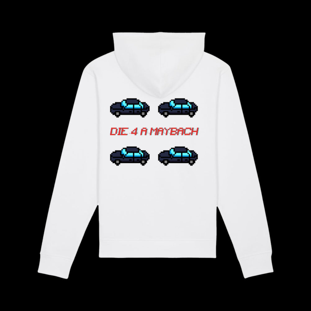 D4AM HOODIE - 8 BIT EDITION (WHITE)