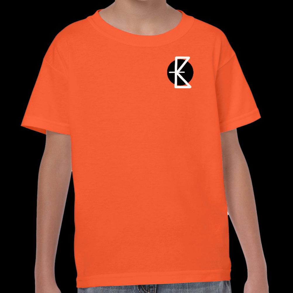 Katoff logo Youth Essential Heavy Crew Neck T-Shirt | Heavy