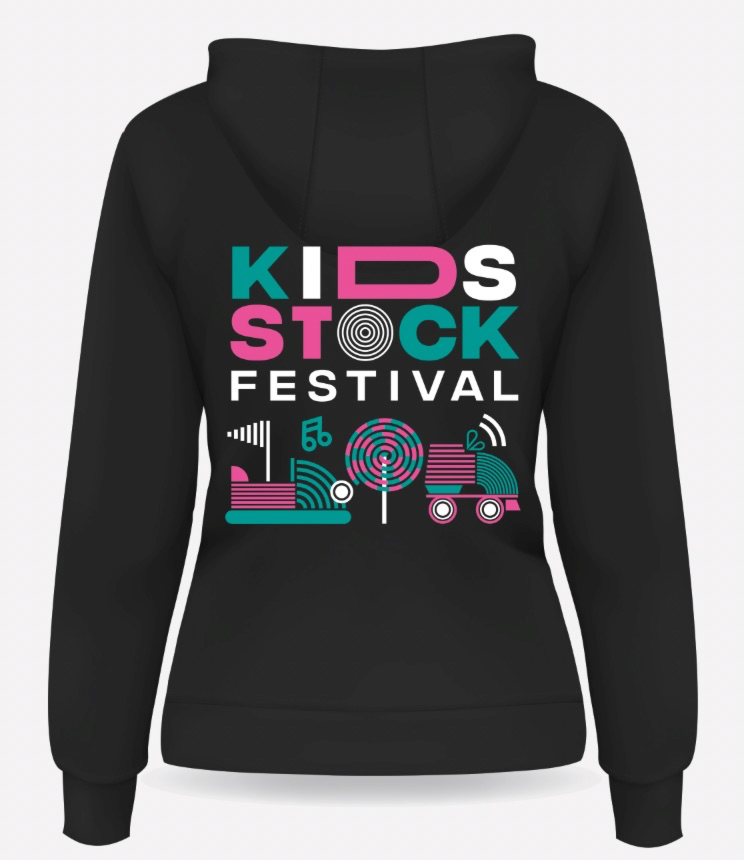 Kidsstock Hoodie Black Stanley/Stella Cruiser