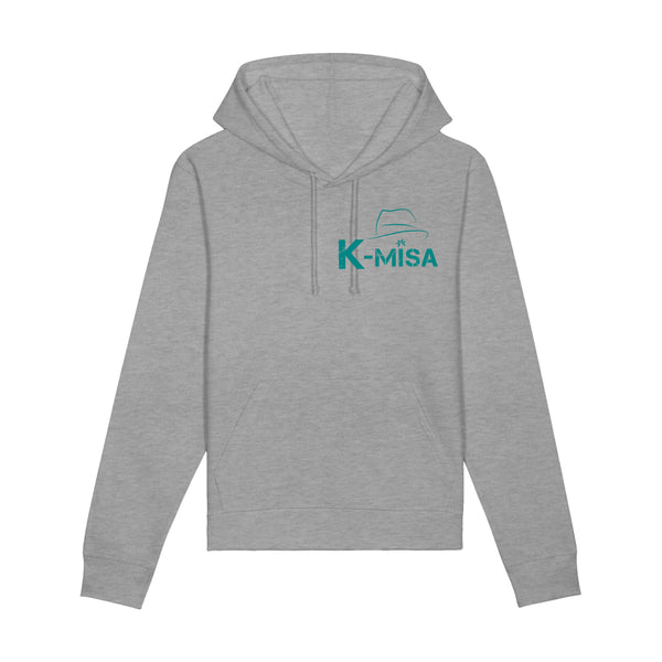 K-Misa Unisex Eco-Premium Hoodie Sweatshirt (STSU812) - Logo Vert