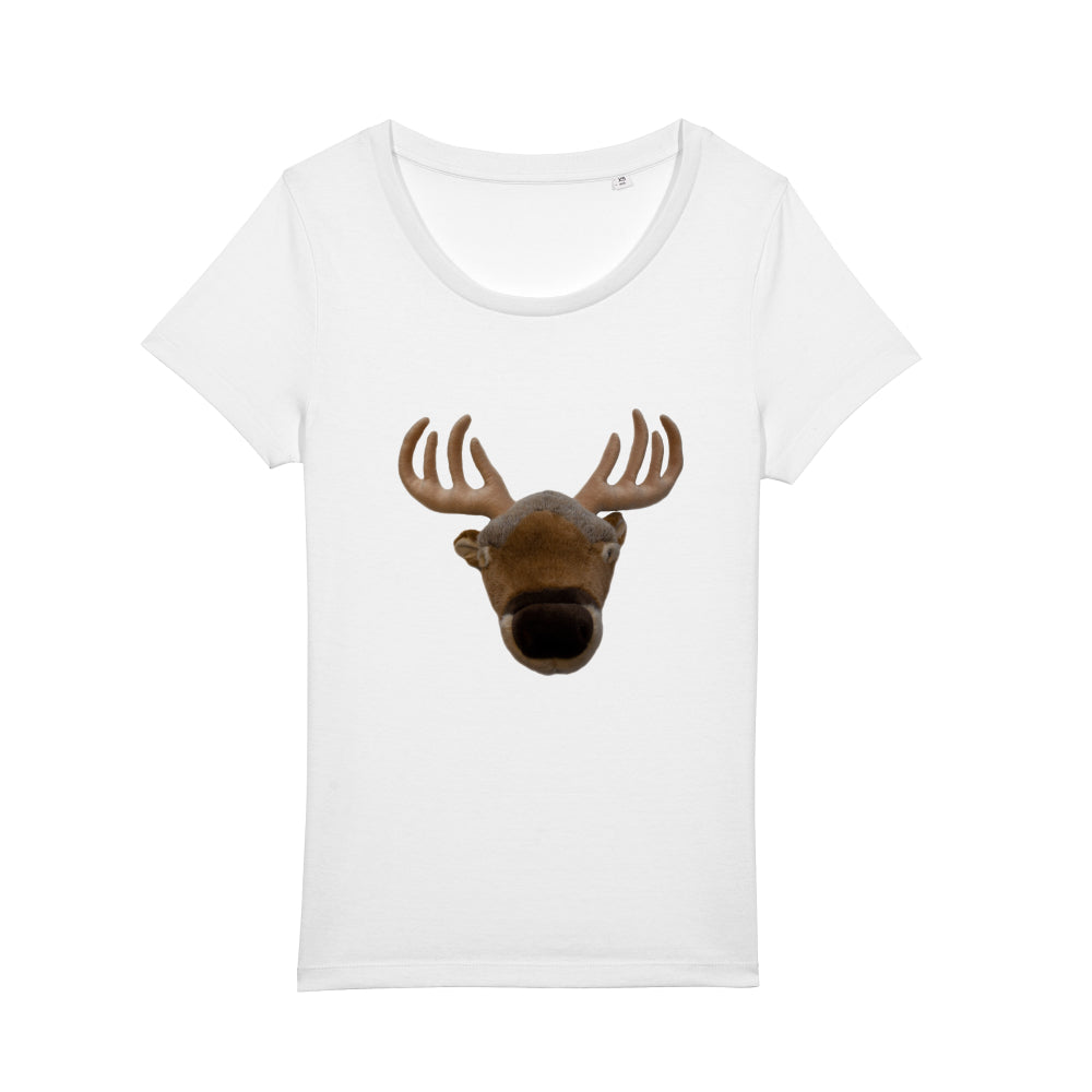 Ron with Leeds Ladies Eco-Premium T-shirt (STTW039) - Deer