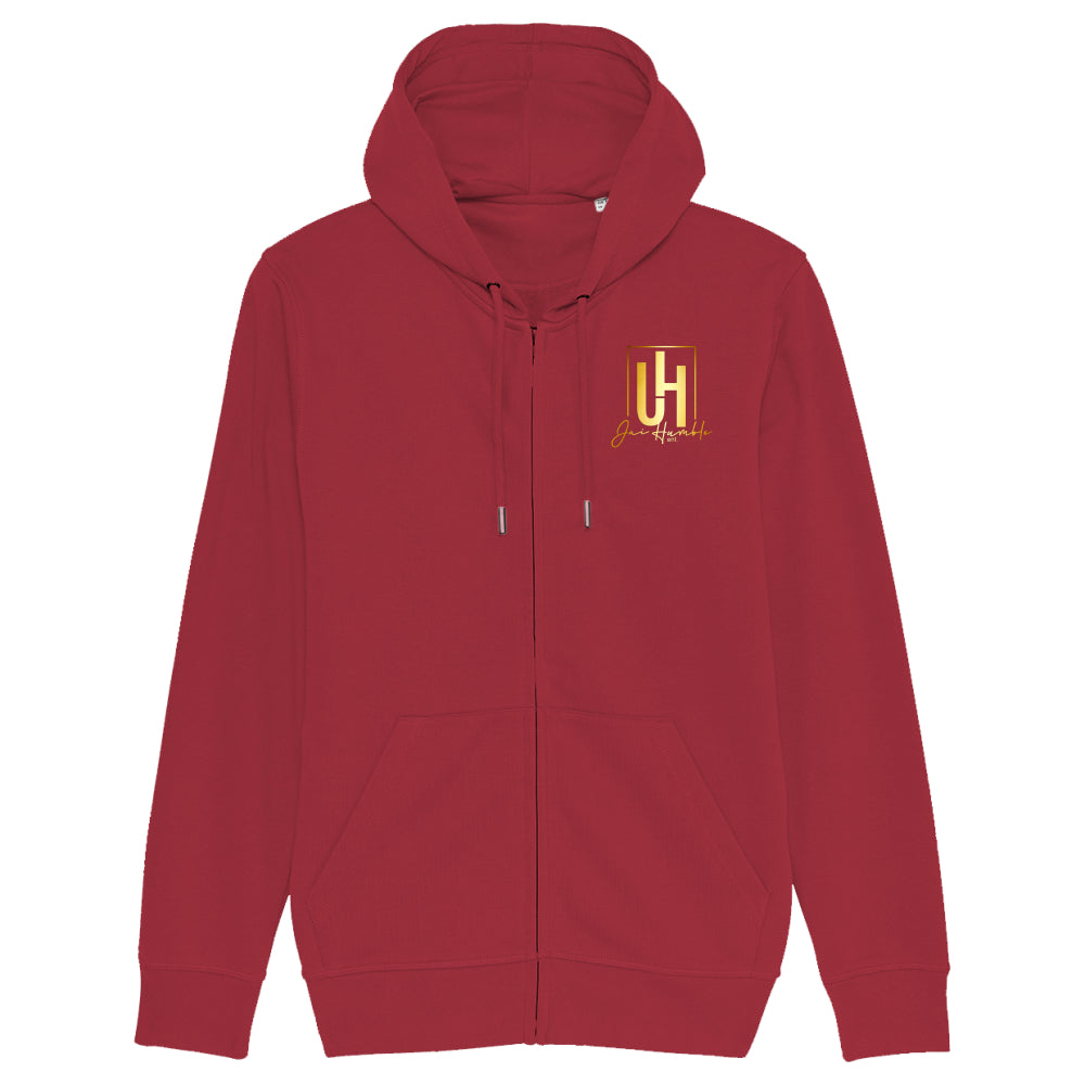 Jai Humble Unisex Eco-Premium Zip-Thru Hoodie (STSU820) - Red