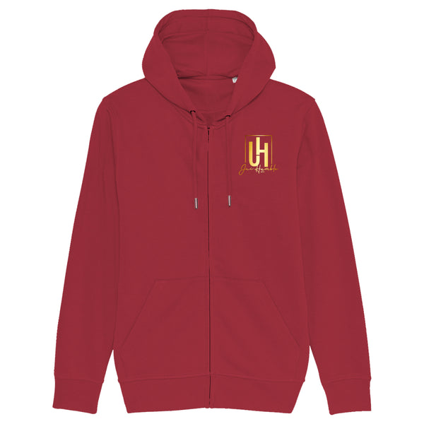 Jai Humble Unisex Eco-Premium Zip-Thru Hoodie (STSU820) - Red