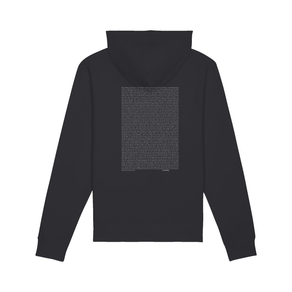 Sid+ Unisex Eco-Premium Hoodie Sweatshirt (STSU812) - Black