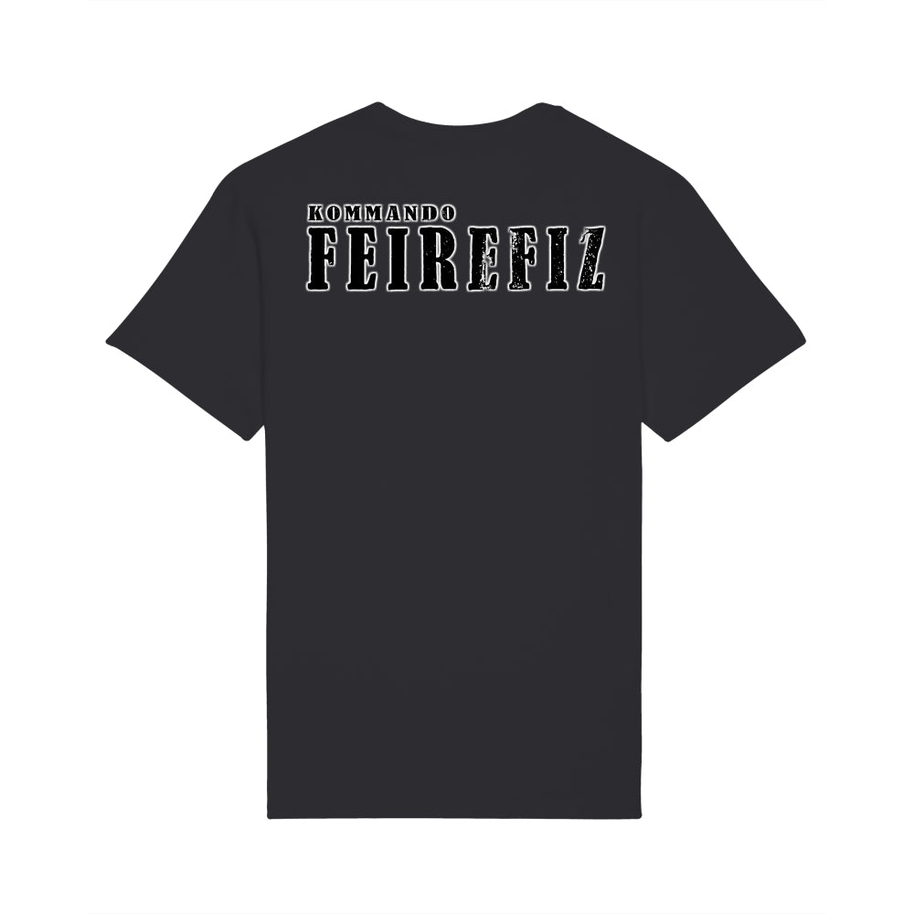 KOMMANDO FEIREFIZ Unisex Bio T-Shirt "BUNT" (STTU758)