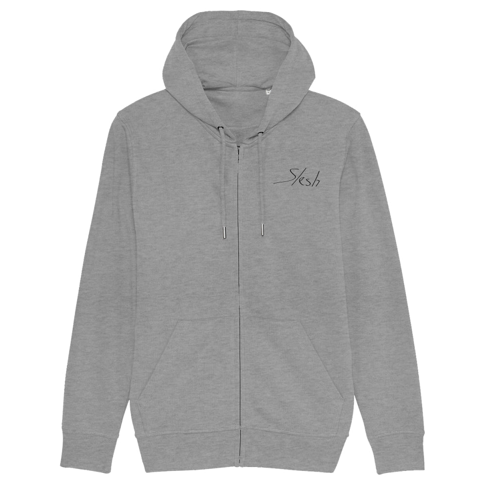 SLESH Unisex Eco-Premium Zip-Thru Hoodie