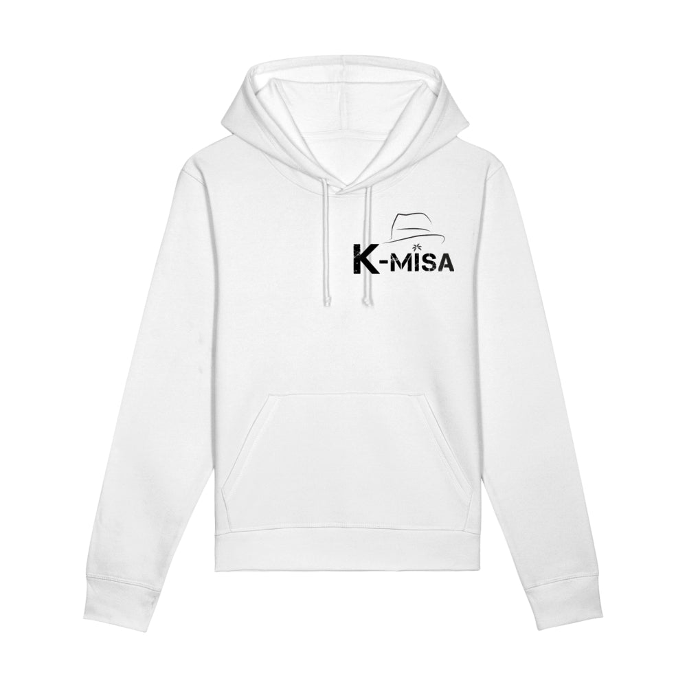 K-Misa Unisex Eco-Premium Hoodie Sweatshirt (STSU812) - Logo Noir