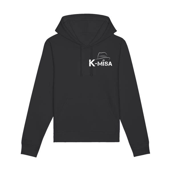 K-Misa Unisex Eco-Premium Hoodie Sweatshirt (STSU812) - Logo Blanc