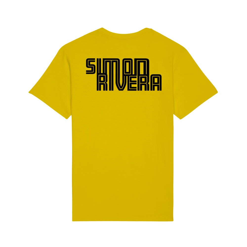 Simon Rivera Unisex Eco-Premium Crew Neck T-shirt (STTU758) - Front and Back Print