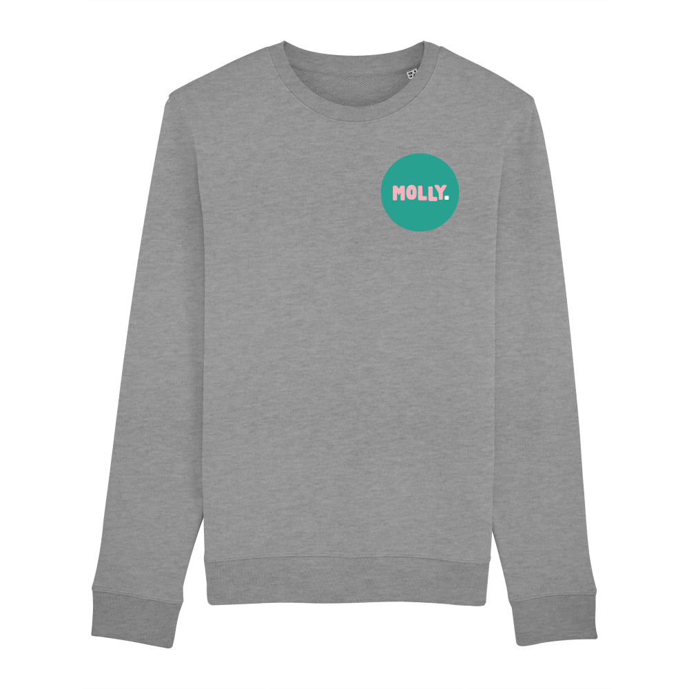 MOLLY. Unisex Eco-Premium Crew neck Sweatshirt