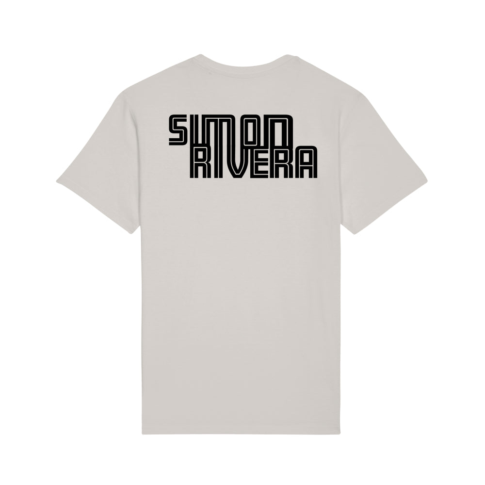 Simon Rivera Unisex Eco-Premium Crew Neck T-shirt (STTU758) - Front and Back Print