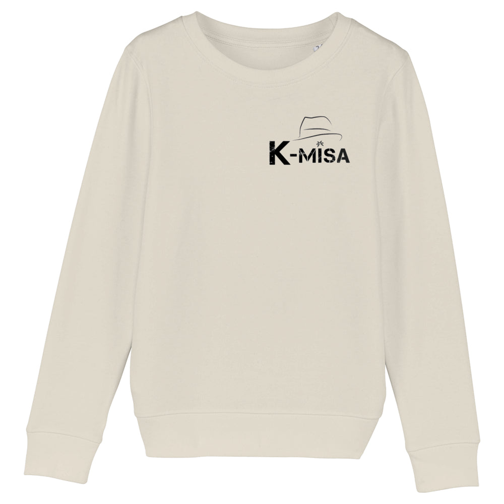 K-Misa Kids Eco-premium Sweatshirt (STSK913) - Logo Noir