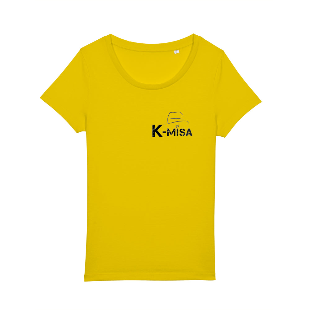 K-Misa Ladies Eco-Premium T-shirt (STTW039) - Logo Noir