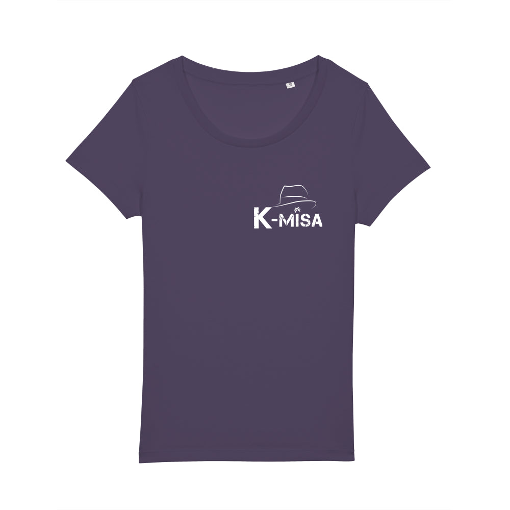 K-Misa Ladies Eco-Premium T-shirt (STTW039) - Logo Blanc