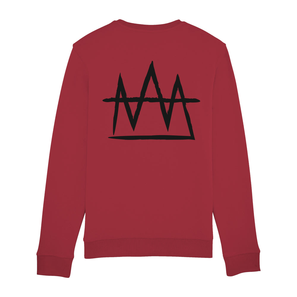 ALETULLE Unisex Eco-Premium Crew neck Sweatshirt - White or Red