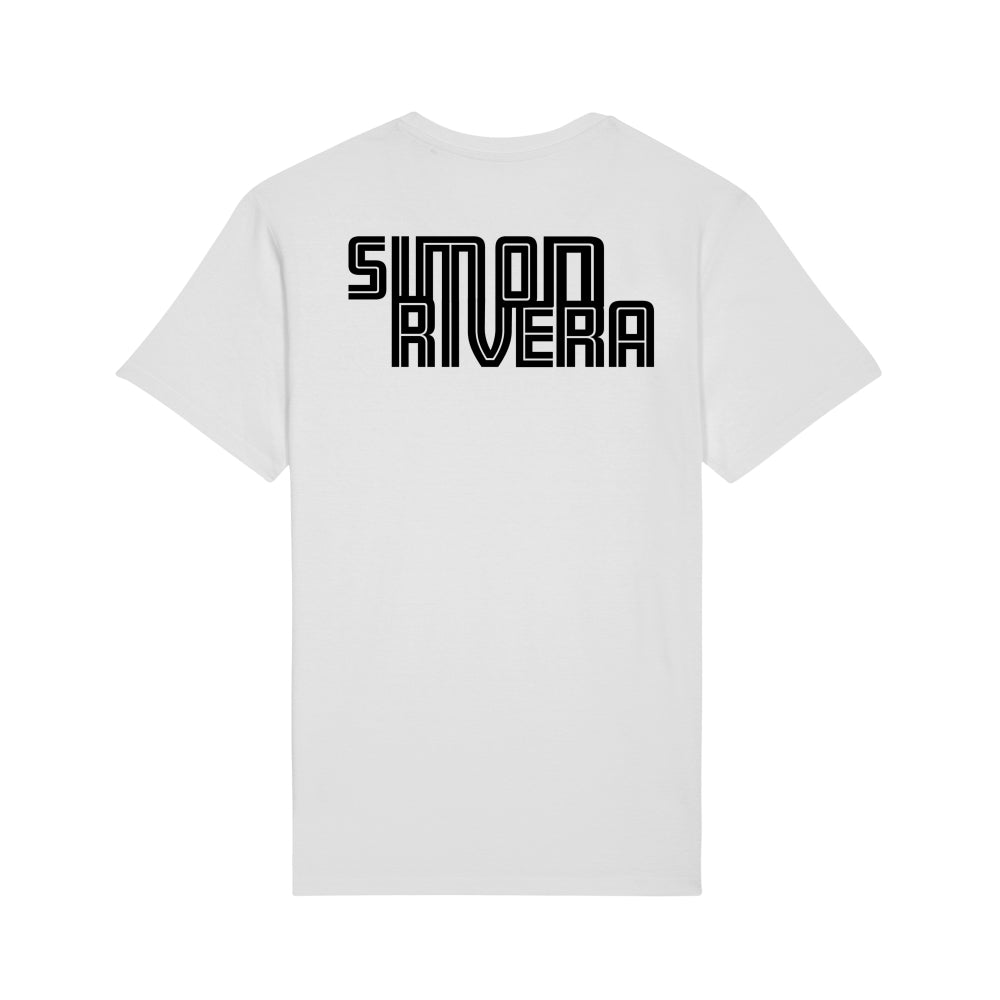 Simon Rivera Unisex Eco-Premium Crew Neck T-shirt (STTU758) - Front and Back Print